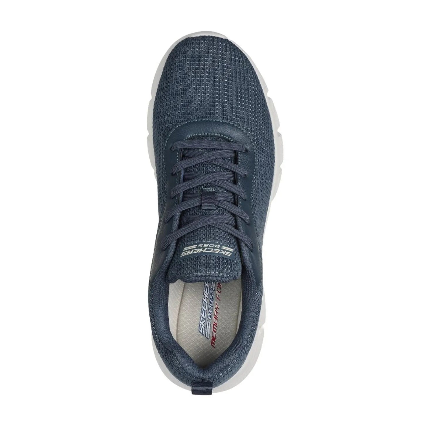 SKECHERS-BOBSB FLEX PLATEADO
